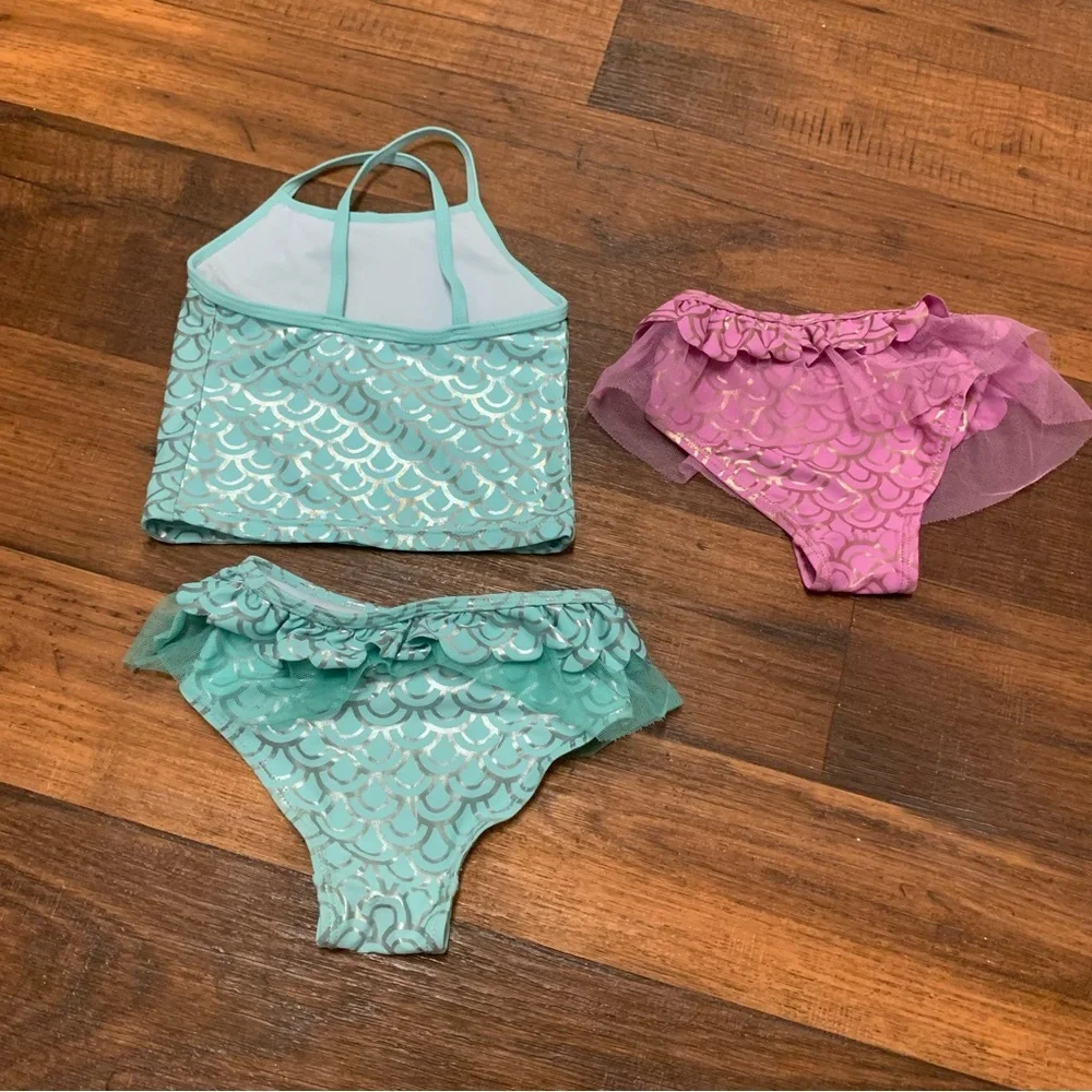Green Mermaid Swimwuit Baby Girl 12 Months, Joe Boxer